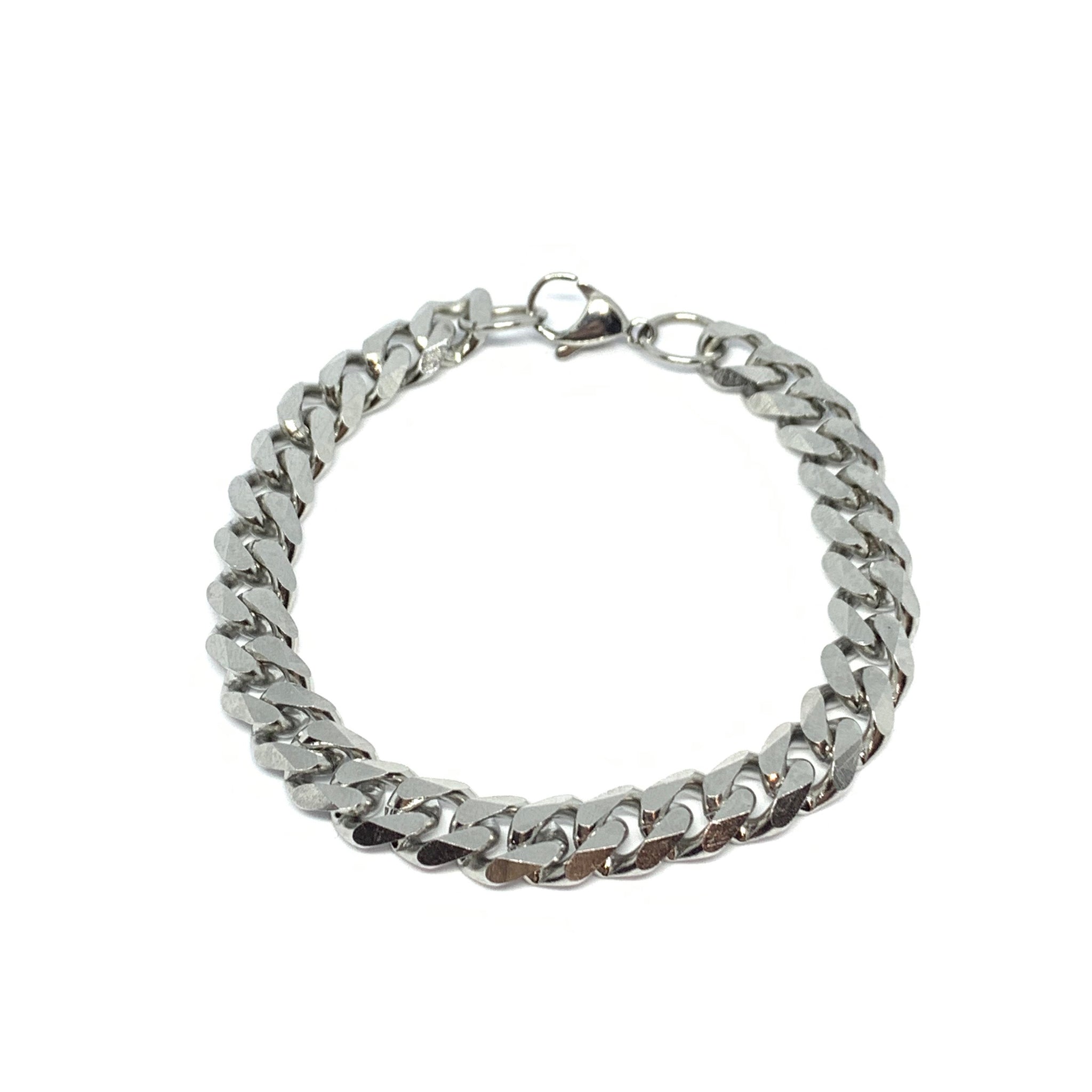 Minimalistic Bracelet | Heavy Cuban Link Bracelet  | Seams Jewelry