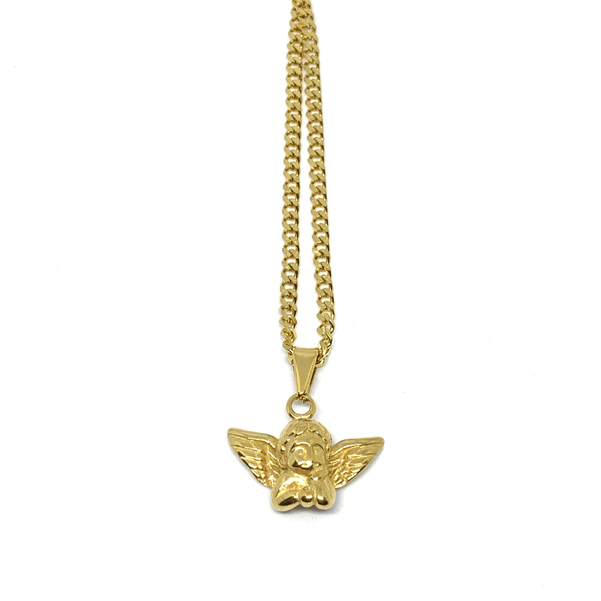 Cherub Necklace | Baby Angel Necklace  | Seams Jewelry