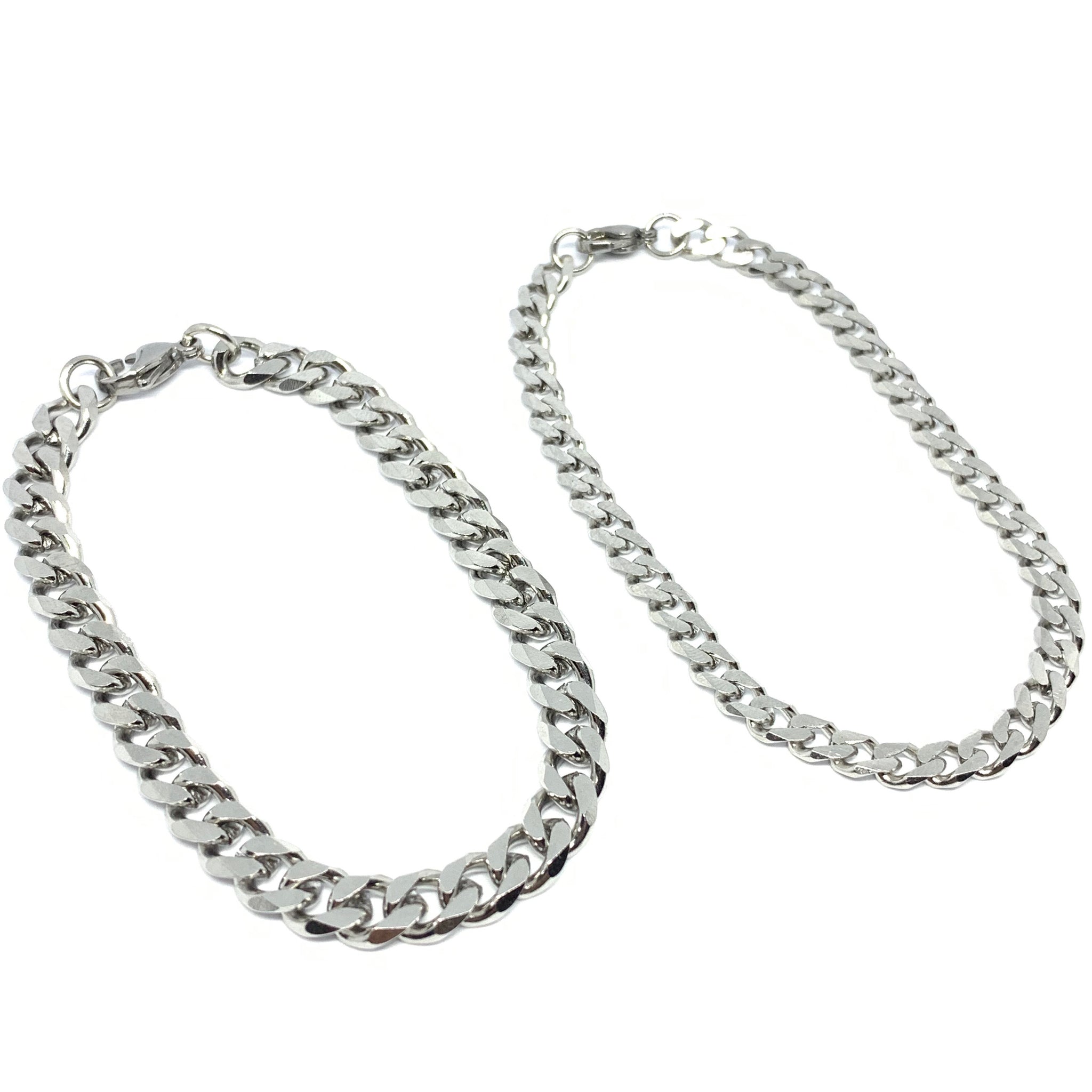 UNISEX Silver Cuban Bracelet | Cuban Bracelet  | Seams Jewelry